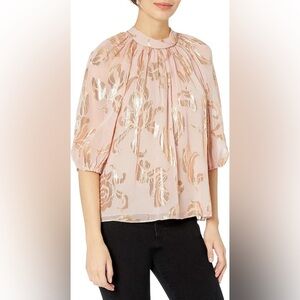 NWT Rebecca Taylor Datura Blouse SZ 0!